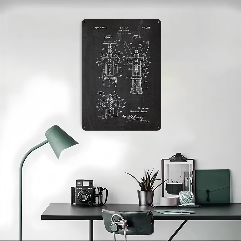 1928 Cork Extractor Tinplate P - Desk Room Setup ulasan dan harga
